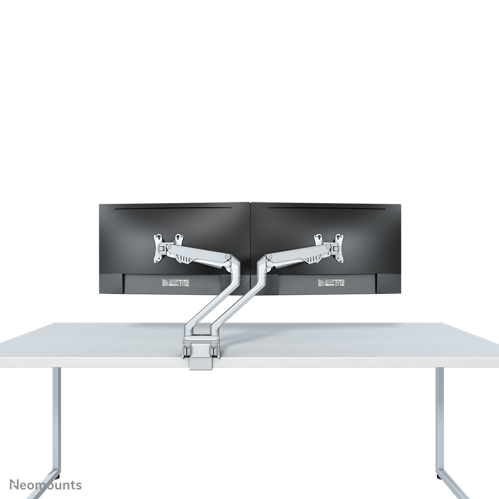 Neomounts FPMA-D750DSILVER Monitorarm 10-32" - Gasfeder - Topfix